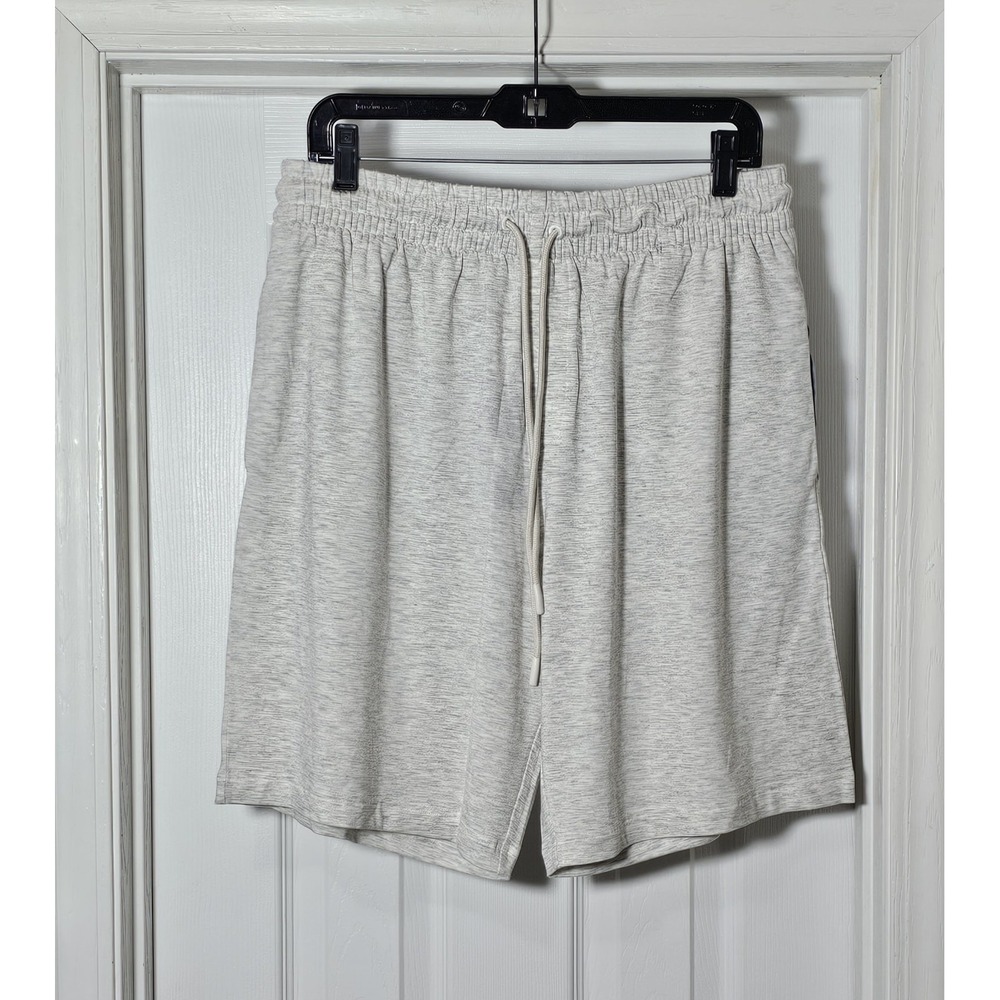 Zimmerli Straight Leg Lyocell Blend Jersey Shorts Men's Size Large Heather Gray